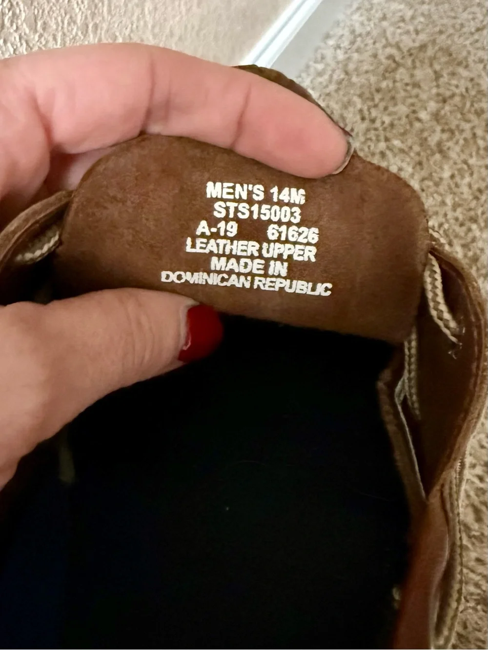 Sperry Brown Leather Moccasin-Style Men’s Boat Shoes